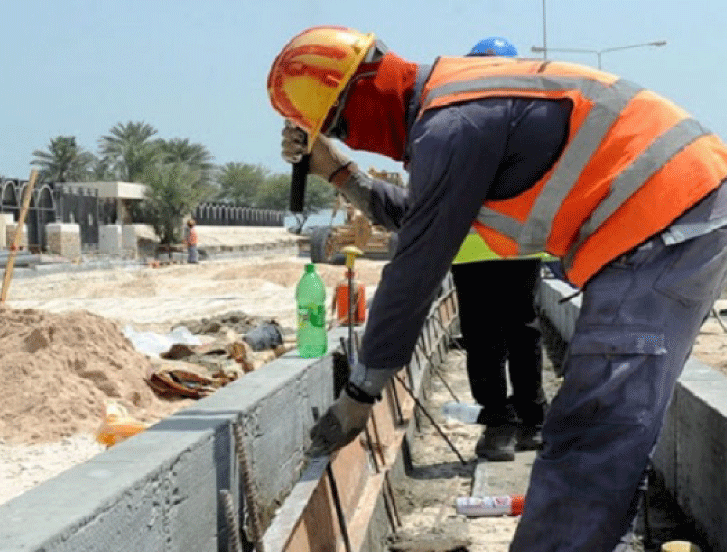 civil work implementation by employees