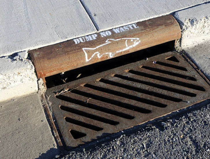 storm drains