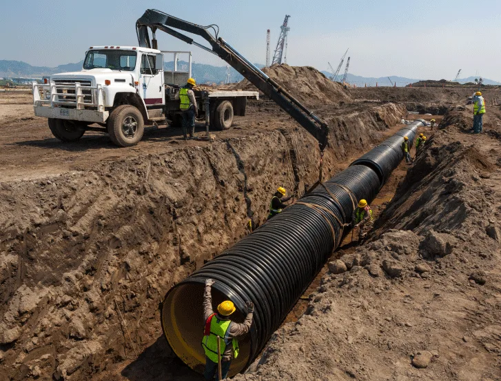 under ground drainage system