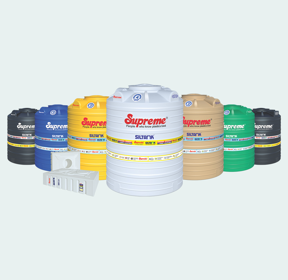 Supreme Water Tank Sizes: How to Choose the Right One for Apartments, Villas & Industries