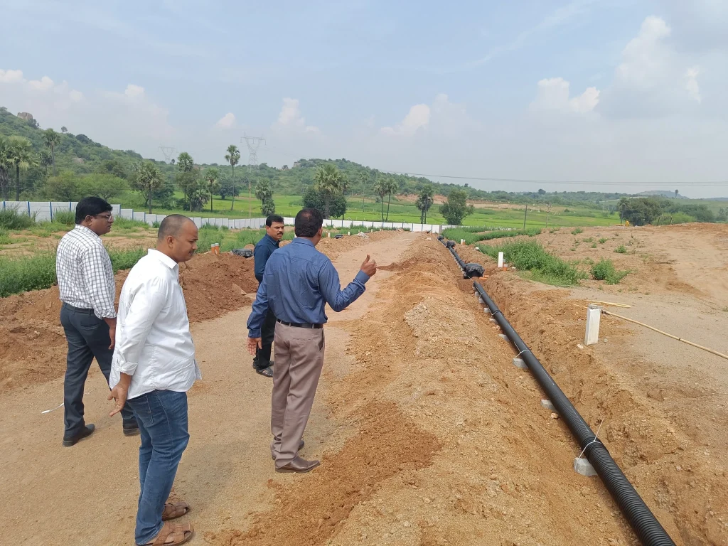 Underground drainage system planning