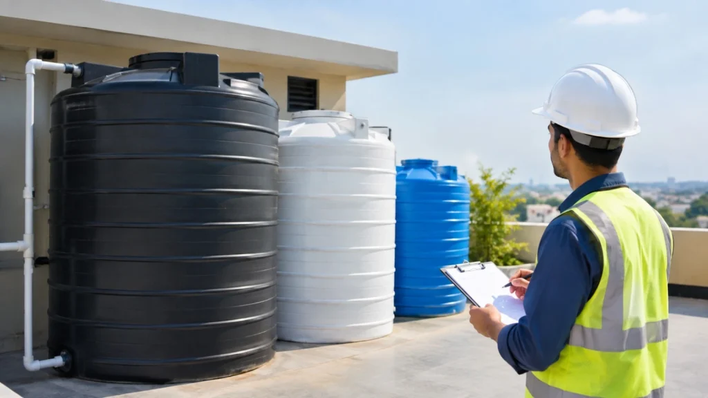 Water Storage Tanks for Villas and Layouts